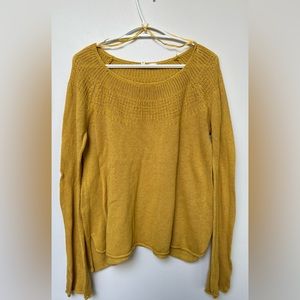 Moth Mustard Yellow Sweater